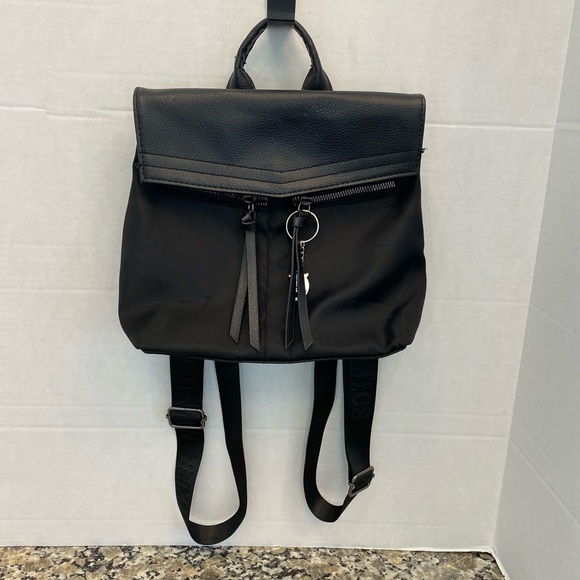 Botkier New York Mini Trigger Backpack Black - Picture 1 of 12